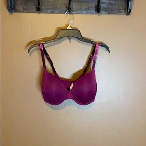 VS Bra with glitter logo straps